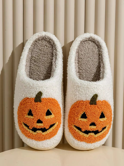 Halloween Pumpkin Slippers