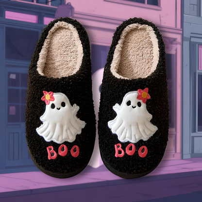 Halloween Ghost Petal Slippers